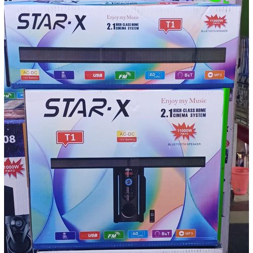 STARX SOUNDBAR SPEAKER SYSTEM FM BLUETOOTH AND USB (1 YEAR WARRANTY)