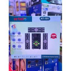 Artel l AT-101 3.1 Multimedia Speaker System 20,000W PMPO FM radio Bluetooth functionality, USB connectivity