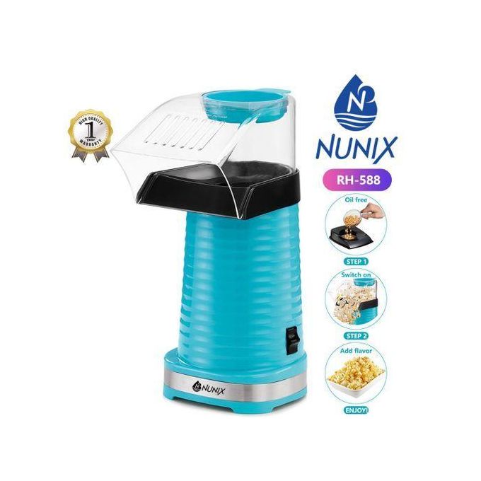 POPCORN MAKER MACHINE/HOME,KITCHEN POPCORN MAKER /Nunix RH-588 Hot Air Popcorn Maker