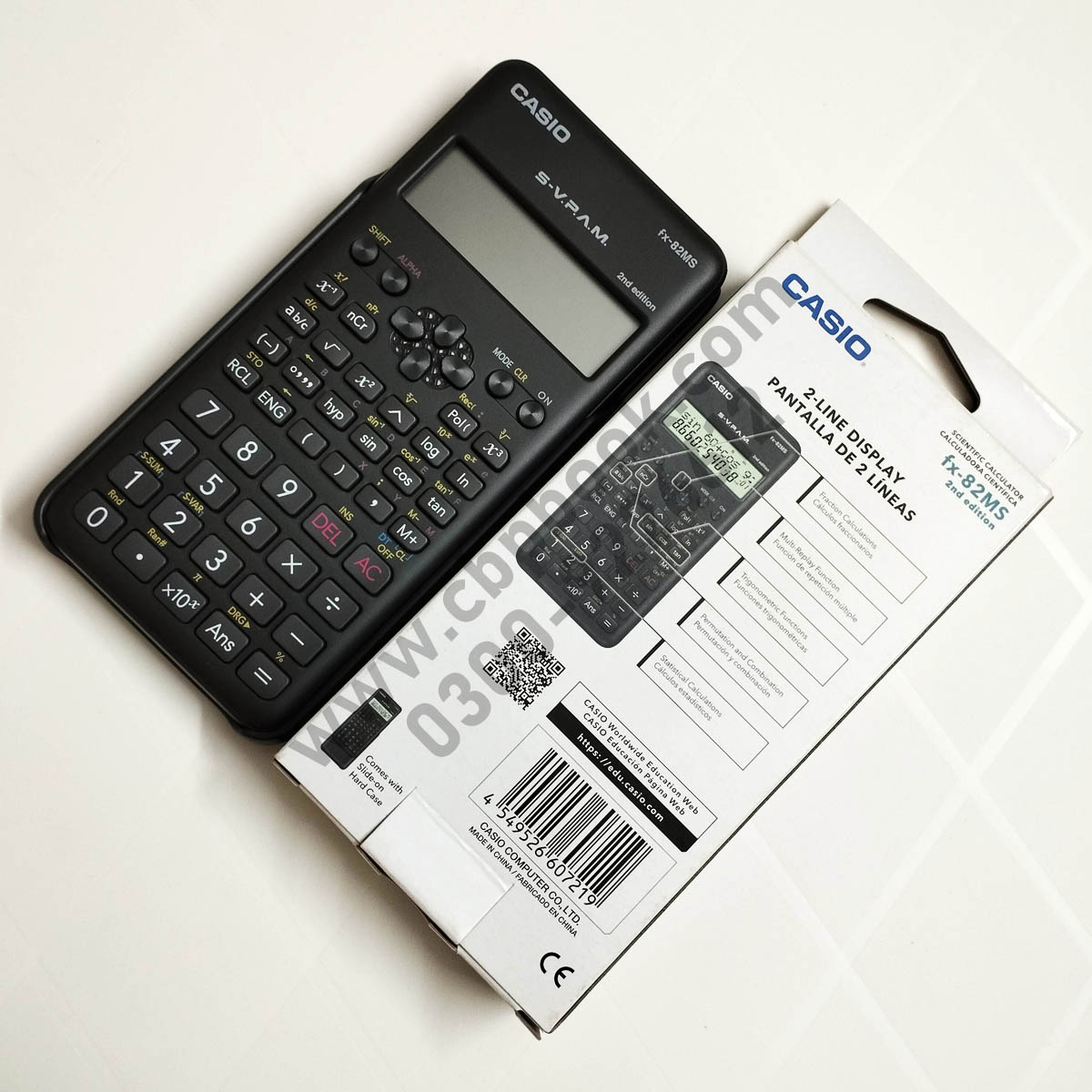 fx-82MS (2nd Edition) Scientific Calculator | 240 Functions & KCSE Approved .The Ultimate Classroom & Exam Companion