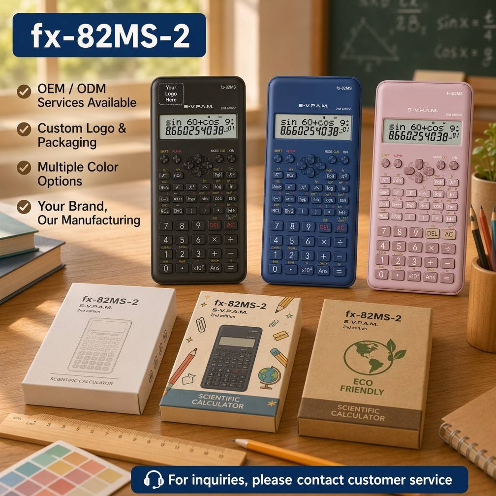 fx-82MS (2nd Edition) Scientific Calculator | 240 Functions & KCSE Approved .The Ultimate Classroom & Exam Companion