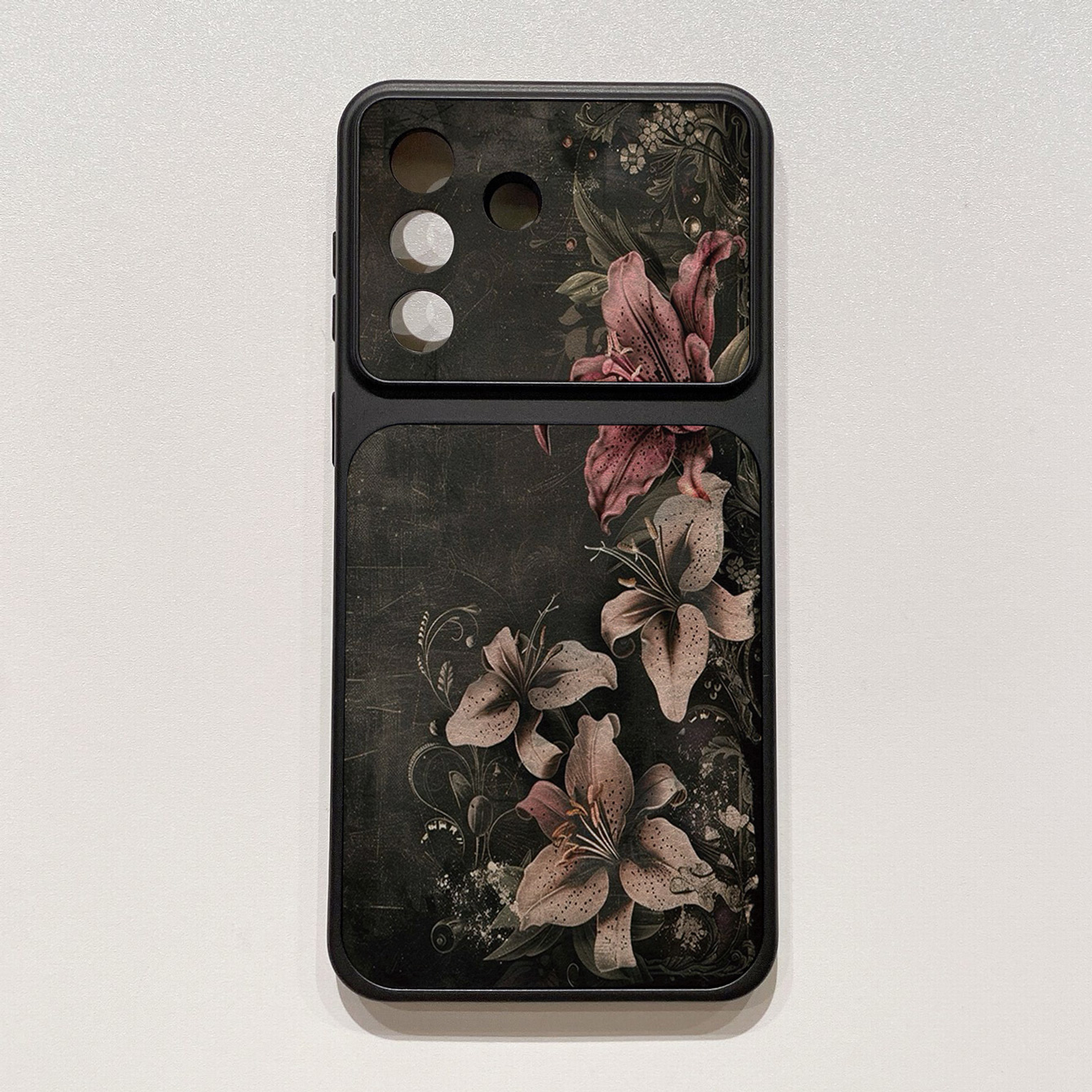 for iPhone 18 17 Pro Max 16 15 14 Plus Phone Case PU Leather Shockproof Cover Vintage Taps