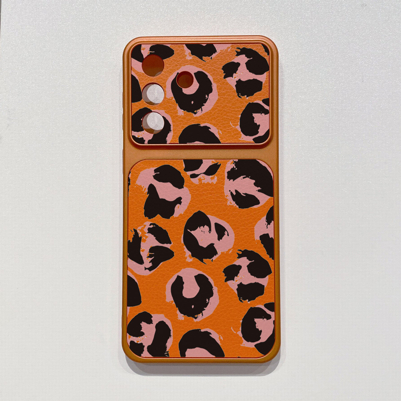 for iPhone 18 17 Pro Max 16 15 14 Plus Phone Case PU Leather Shockproof Cover Drawing Mickey Minnie
