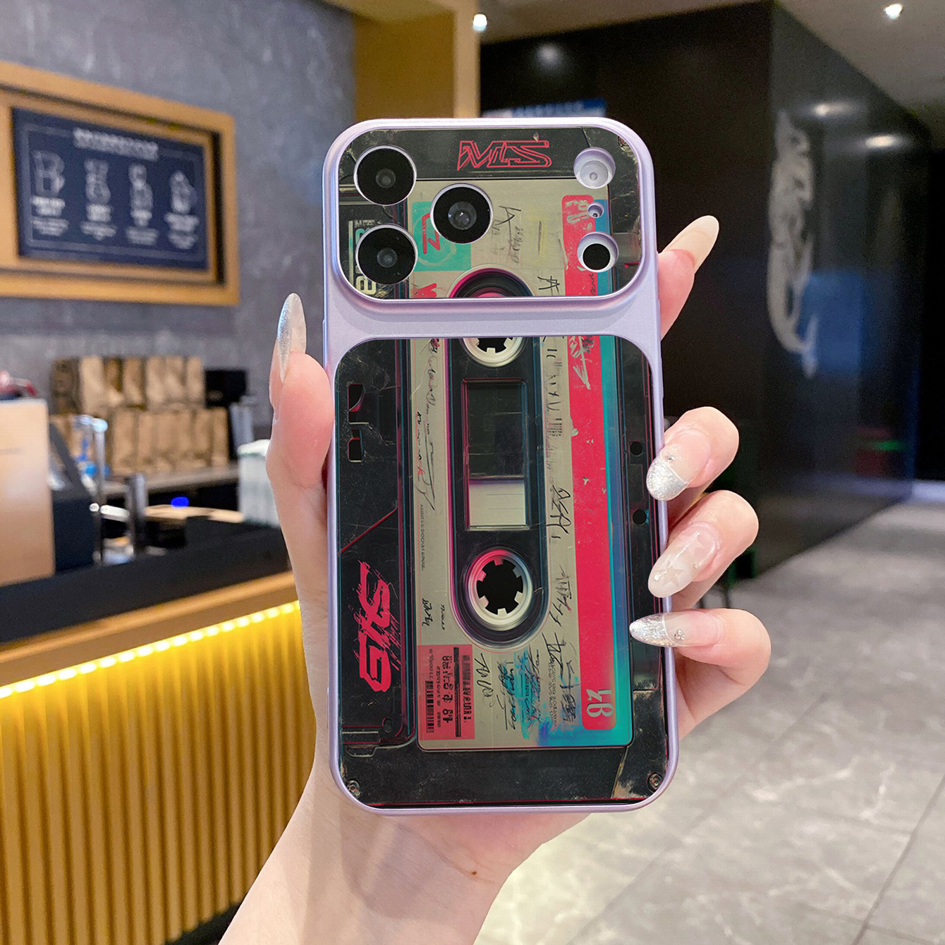 for iPhone 18 17 Pro Max 16 15 14 Plus Phone Case PU Leather Shockproof Cover Vintage Taps