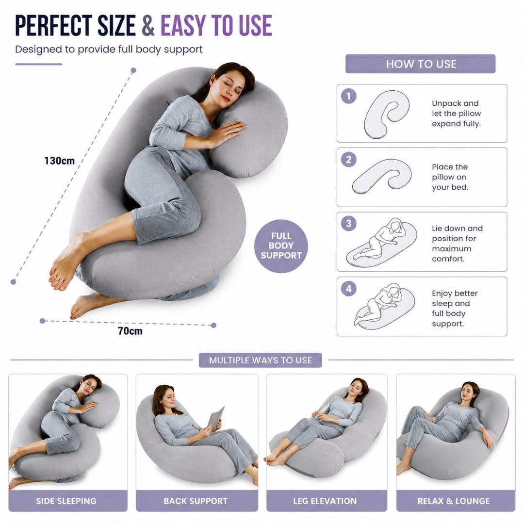 maternity pregnancy pillow
