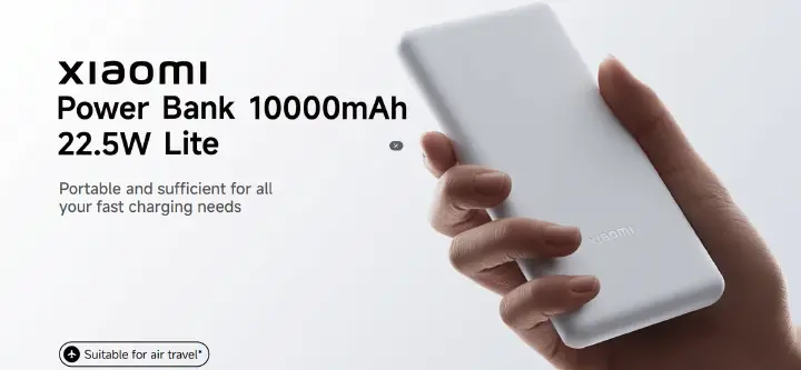 (Special Offer) Xiaomi Power Bank 10000mAh 22.5W Lite two-way fast charging With Smart charging controller Powerbank