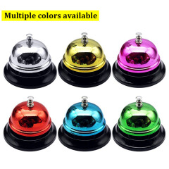 Large Call Bell 3.9 Inch Diameter Clear Loud Sound for Restaurant Hotel School Store, Durable Easy Clean