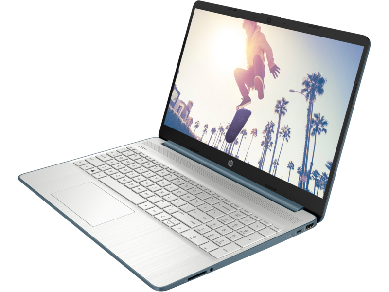 BRAND NEW HP 15s -15S-FQ007NIA Intel Celeron 4GB 256GB SSD 15.6" FHD Windows 11 Home Fingerprint Reader HD Camera Dual Speakers Bluetooth 4.2 Wireless card Natural Silver one year Warranty Laptop