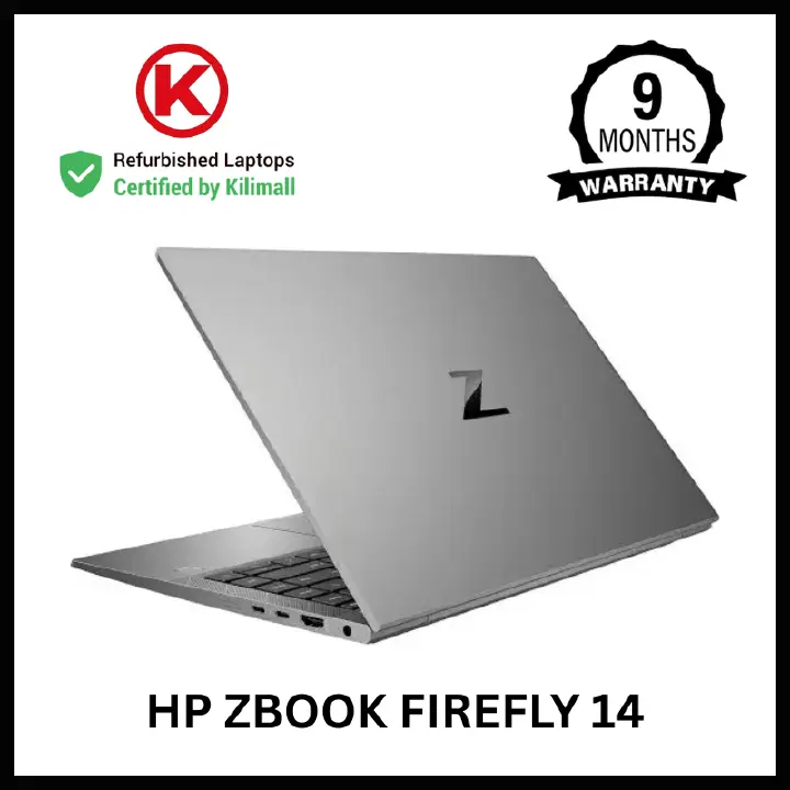 CERTIFIED BY KILIMALL HP ZBook Firefly 14 G8 i7 11th Gen, 32GB RAM, 512GB SSD, Dedicated 4GB NVIDIA T500 (GDDR6) + Intel Iris Xe, 32GB DDR4 RAM, 512GB SSD, Backlight Keyboard, KiliCertified