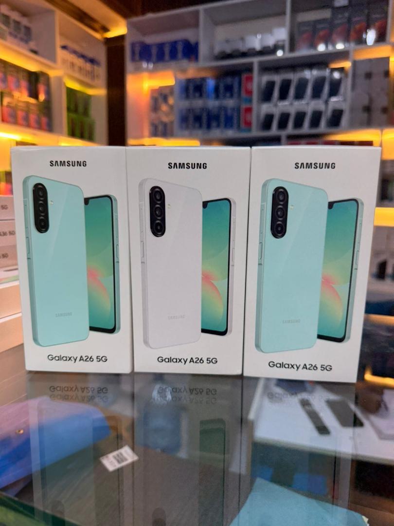 🔥Brandnew Samsung galaxy A26 5G with 8GB RAM and 256GB internal storage,6.7" super AMOLED 120Hz Display ,50MP triple camera ,5000mAh battery
