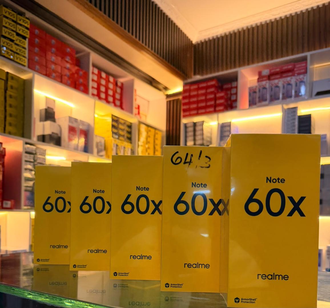 Realme Note 60X (3+64). 4G smartphone with 3GB RAM & 64 GB storage,5000mAH battery