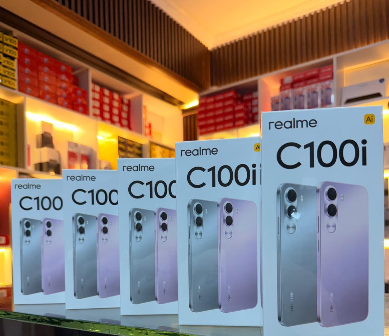 Realme C100i  4GB RAM +128GB storage ,7000mAh,4G LTE network
