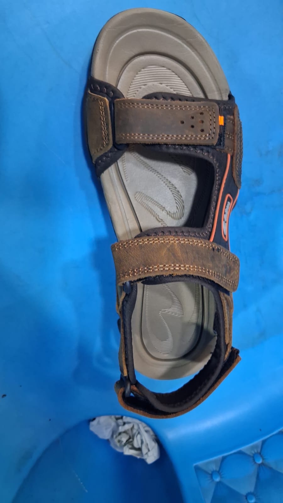 Fashion Men's Shoes Leather Sandals Non-slip Soft Soled Sandals Casual Slippers Brown Men Sandals Quality Leather Men Open Shoes And Slides Comfortable ,Durable Sandals