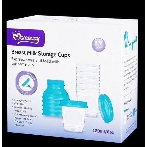 Momeasy Breast Milk Storage Containers-6 Cups With Lids