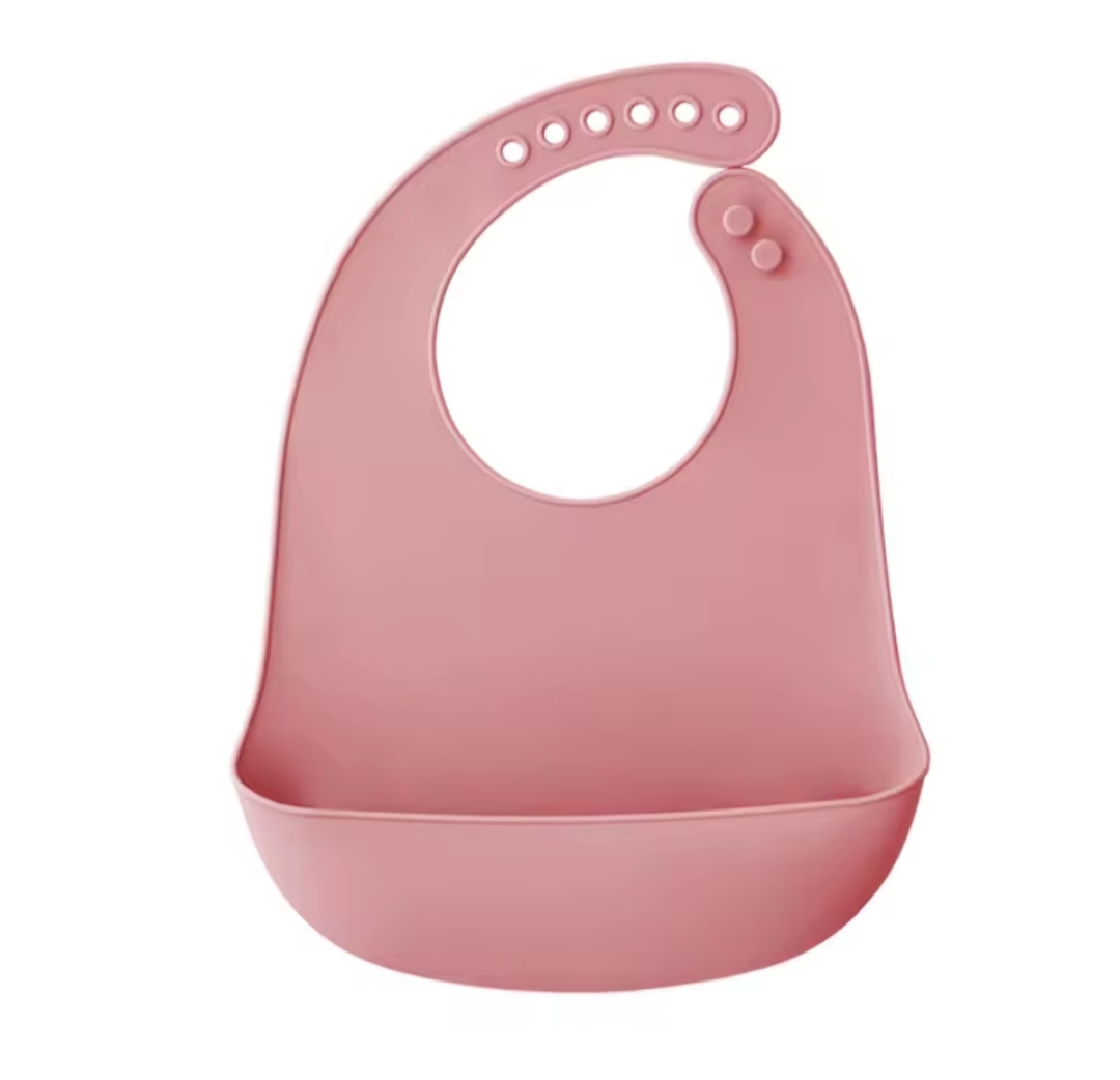 CLEARANCE OFFER  1 Silicone Bib silicone baby bib silicone baby feeder