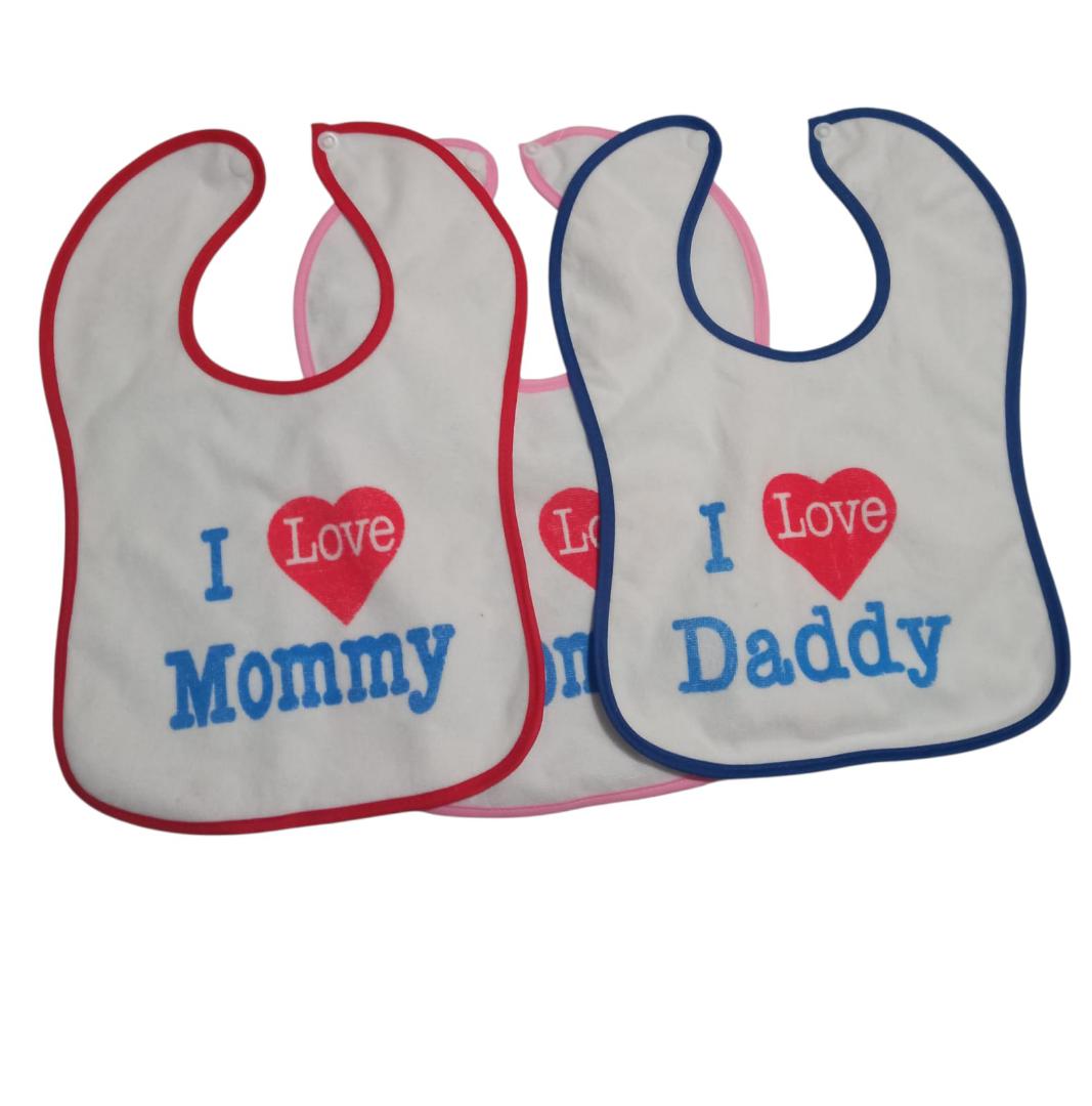 3-Pack Baby Bibs for  BOYS AND GIRLS - Soft & Trendy, Prevents Stains