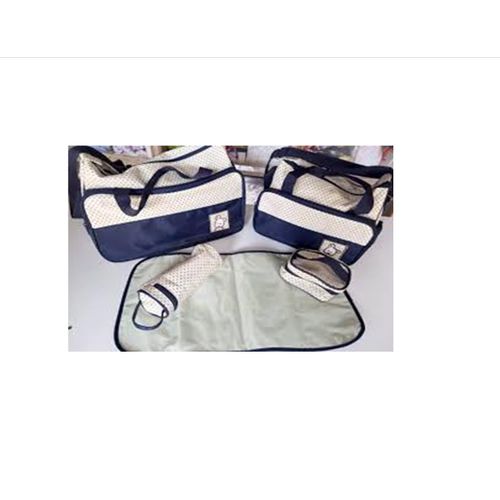 5-in-1 Premium Mummy Diaper Bag Set – Large Capacity, Waterproof Organizer | Best for Travel & Baby Essentials