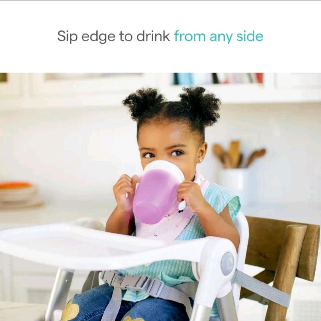 1 360 Rotating NEW Anti-spill Duckbill Toddler Training Sippy Cup. Equipped with easy-to-hold handles tailored for little hands.It's perfect for toddlers on the go for both at home and travel use.