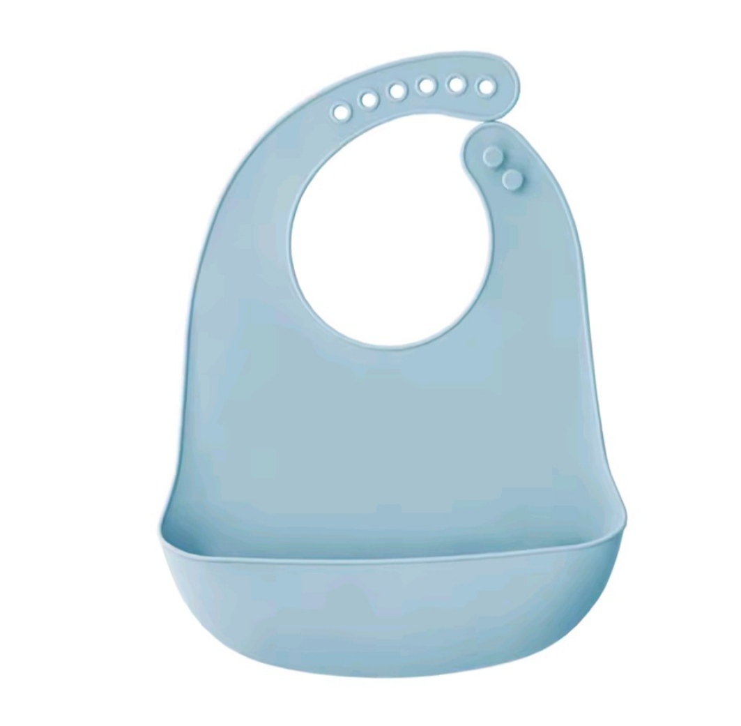 CLEARANCE OFFER  1 Silicone Bib silicone baby bib silicone baby feeder