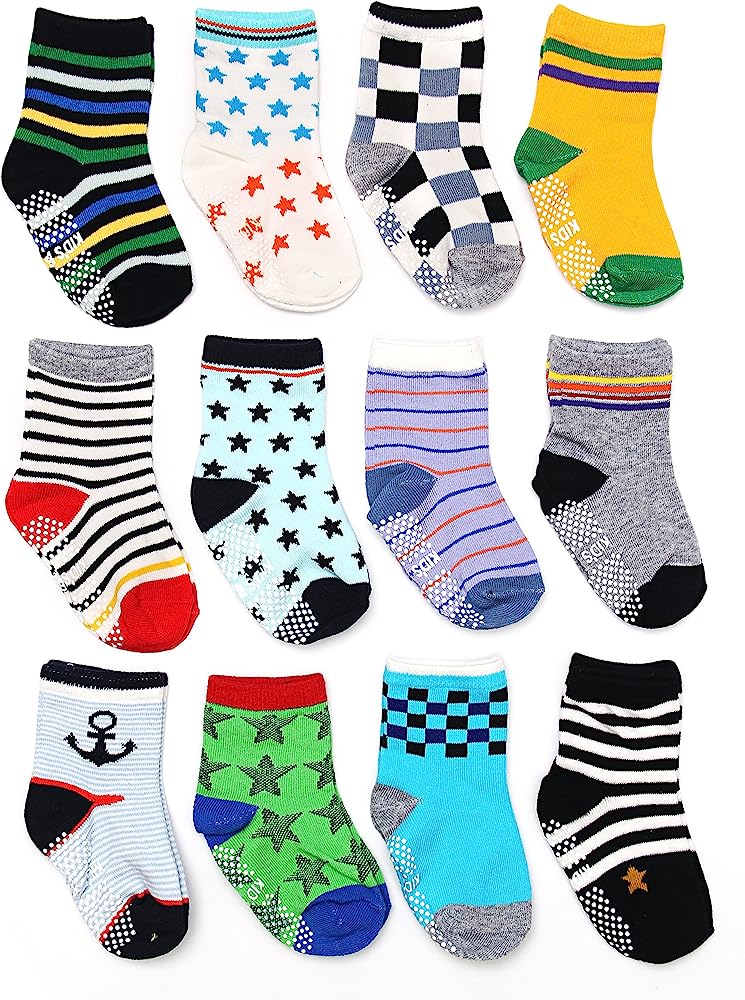 6 PAIRS  set of baby socks .perfect for newborns up to 12 months.