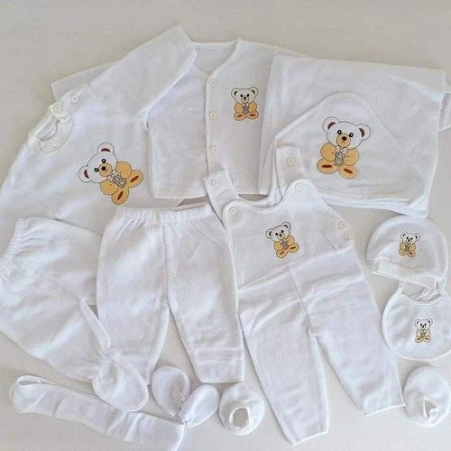 Lucky Star 11 Pieces fleece warm material Unisex Newborn Baby Receiving Set/BABY GIFT