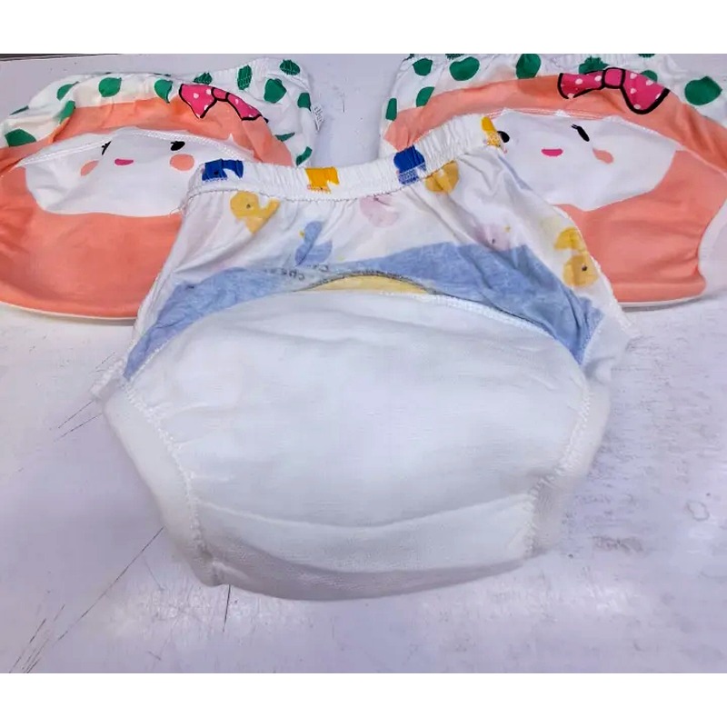 1 Potty Training Pant – Reusable, Absorbent, and Leak-Resistant Cotton Underwear for Toddlers Learning Toilet Training,size medium
