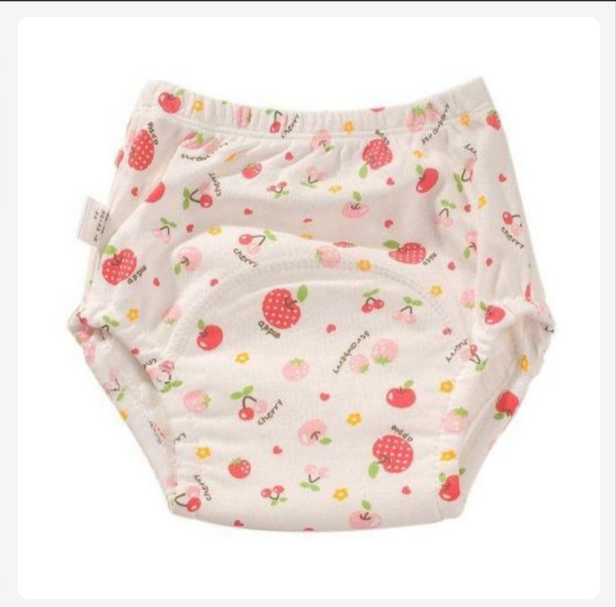 1 Potty Training Pant – Reusable, Absorbent, and Leak-Resistant Cotton Underwear for Toddlers Learning Toilet Training,size medium