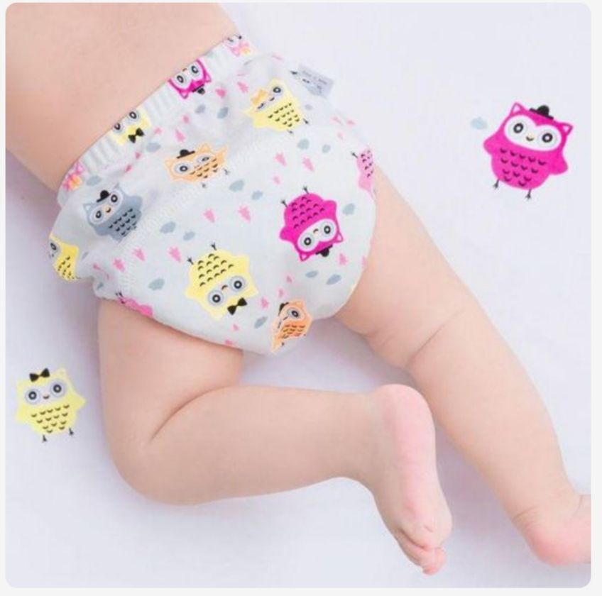1 Potty Training Pant – Reusable, Absorbent, and Leak-Resistant Cotton Underwear for Toddlers Learning Toilet Training,size medium