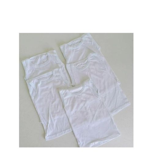 6 Soft Newborn Baby Vest – Unisex Cotton Undershirt for Infants – Breathable, Gentle on Skin, Ideal for Layering – Perfect for Boys & Girls (0–12 months)