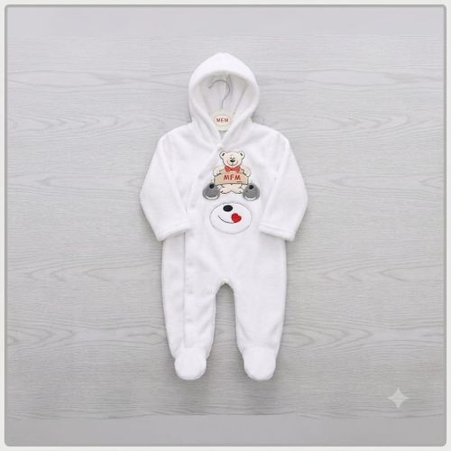 1PC Cutest Fleece Newborn Warm Romper Swaddle | Soft & Gentle Baby Winter Outfit | Large Cozy Infant Jumpsuit | Comfortable, Breathable & Easy to Wear Baby Fleece Suit