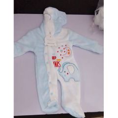 1PC Cutest Fleece Newborn Warm Romper Swaddle | Soft & Gentle Baby Winter Outfit | Large Cozy Infant Jumpsuit | Comfortable, Breathable & Easy to Wear Baby Fleece Suit