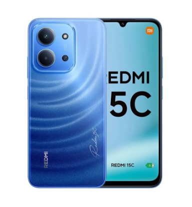 NEW DEAL 🔥XIAOMI Redmi 15C 128+4GB 6.9" 120Hz IPS LCD Display 50MP Camera 6000mAh Battery 33W Hyper Charge Dual SIM IP 64 Dust Proof/Splash Proof Android 15 Side-mounted Fingerprint AI Smartphone