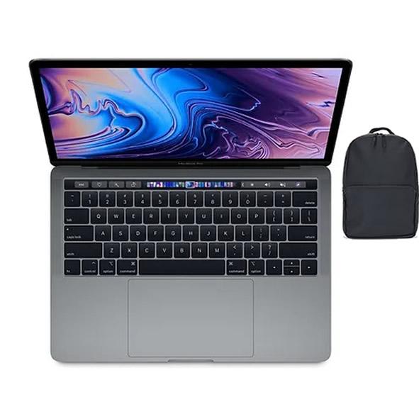 Apple Refurbished MacBook Pro 13 2018 Core i5 2.3GHz 8GB RAM 256GB SSD with Touch Bar 13.3 Inch Retina Display Mac OSx Laptop + Bag