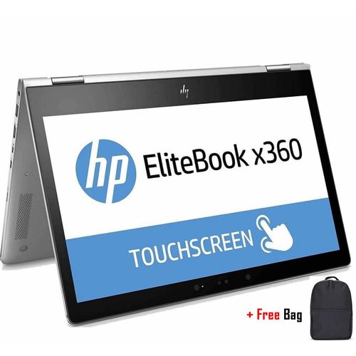 HP Refurbished EliteBook 830 G6 x360 Core i7 16GB 512GB SSD 13.3" Touchscreen 8th Gen Ultra-Slim 2in1 Windows 11 Pro, Office 2021 Laptop + Bag