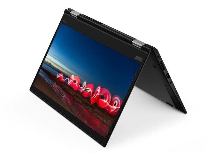 Lenovo Refurbished Thinkpad X13 Yoga X360 Core I5 10th Gen 8GB +256GB SSD 13.3" FHD Touchscreen 2in 1 Convertible + Stylus Pen Windows 11 Pro, Ms Office Laptop + Mouse