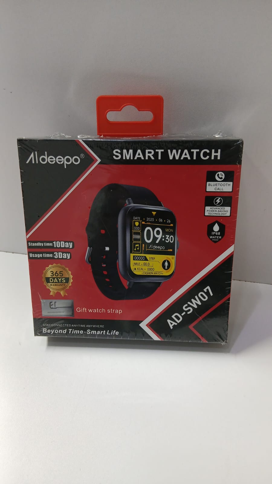 Aldeepo AD-SW07 IP68 Water proof Smart watch with wireless Bluetooth calls