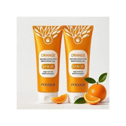 Orange enzymes exfoliating brightening gel