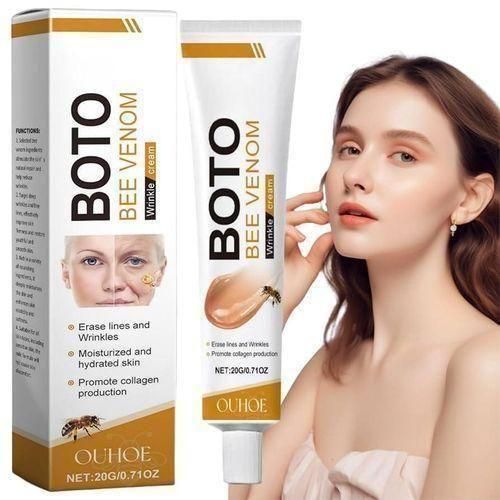 Bee Venom Botox Wrinkle Removal Cream,Anti-Wrinkle, Firming, Anti-Aging Moisturizer for Face & Neck