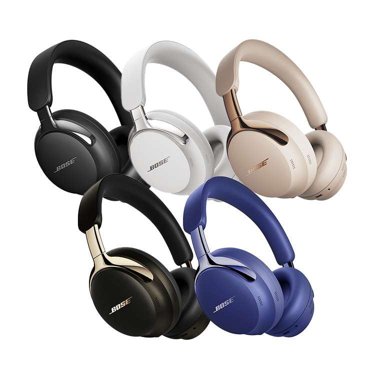Bose QuietComfort Wireless Headphones - Noise Cancelling, Bluetooth, Black