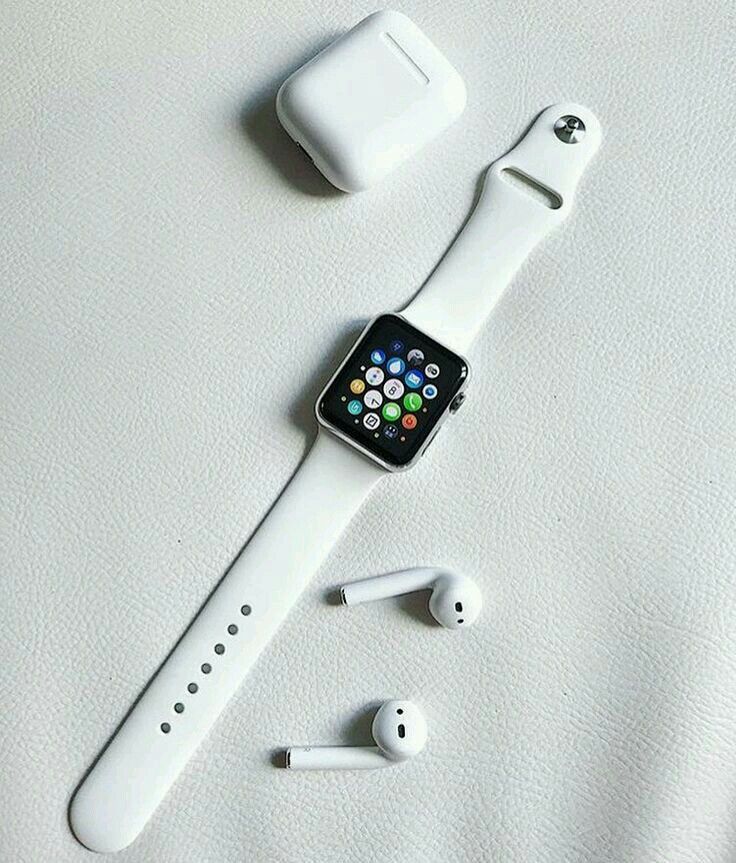 Fitness tracking smart watch W26 with double straps +free earpods