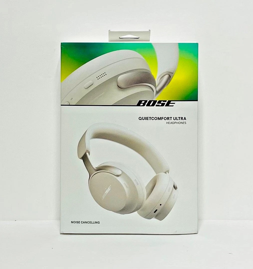Bose QuietComfort Wireless Headphones - Noise Cancelling, Bluetooth, Black, with a carrying case