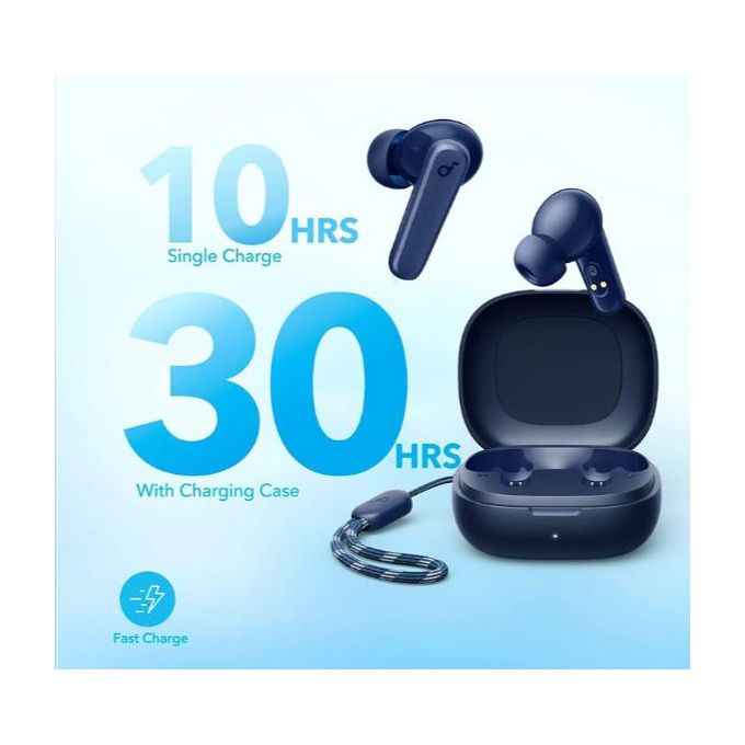 Soundcore R50i True Wireless Earbuds – Deep Bass, AI Clear Calls & 30H Playtime