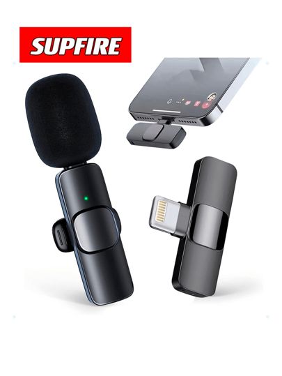 Wireless Clip-On Microphone for Smartphone