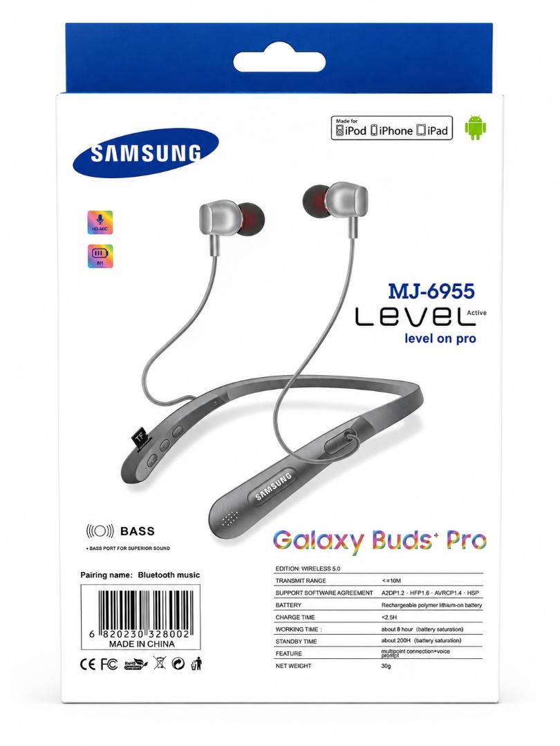 Samsung Level MJ-6955 Bluetooth Neckband Wireless Sports Headset