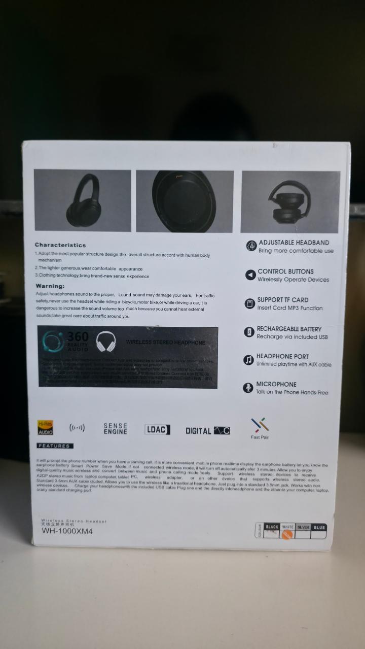 Sony WH-1000XM4 Wireless Noise Cancelling Headphones