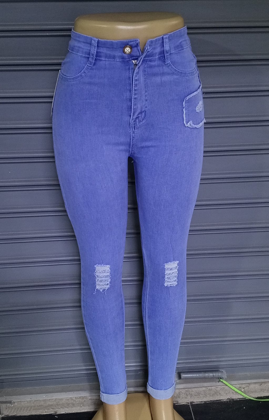 Women’s Stretch Denim Jeans High Waist Skinny Fit Casual Fashion Jeans Comfortable Everyday Wear Ladies Jeans Sizes 27–34 Black Navy Blue Available