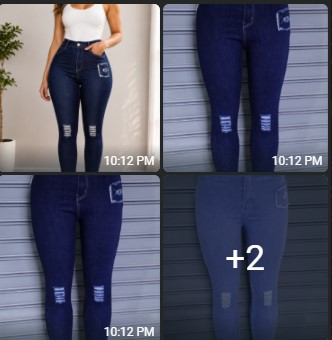 Women’s Stretch Denim Jeans High Waist Skinny Fit Casual Fashion Jeans Comfortable Everyday Wear Ladies Jeans Sizes 27–34 Black Navy Blue Available