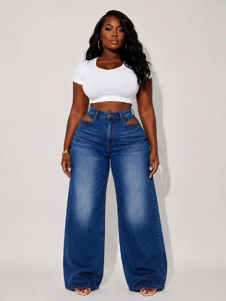 Women’s Stretch Mummy Jeans High Waist Skinny Fit Denim Pants Comfortable Casual Fashion Jeans for Ladies Available in Navy Blue Sizes 27 to 36