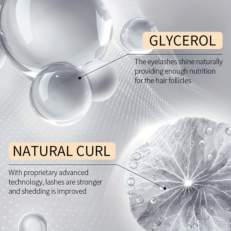 Enhancer Eyelash Growth Serum Treatment Eyelash Beauty Health Growth Powerful Makeup Lengthening Thicker Lashes Natural Curling Lash Lifting Care Product