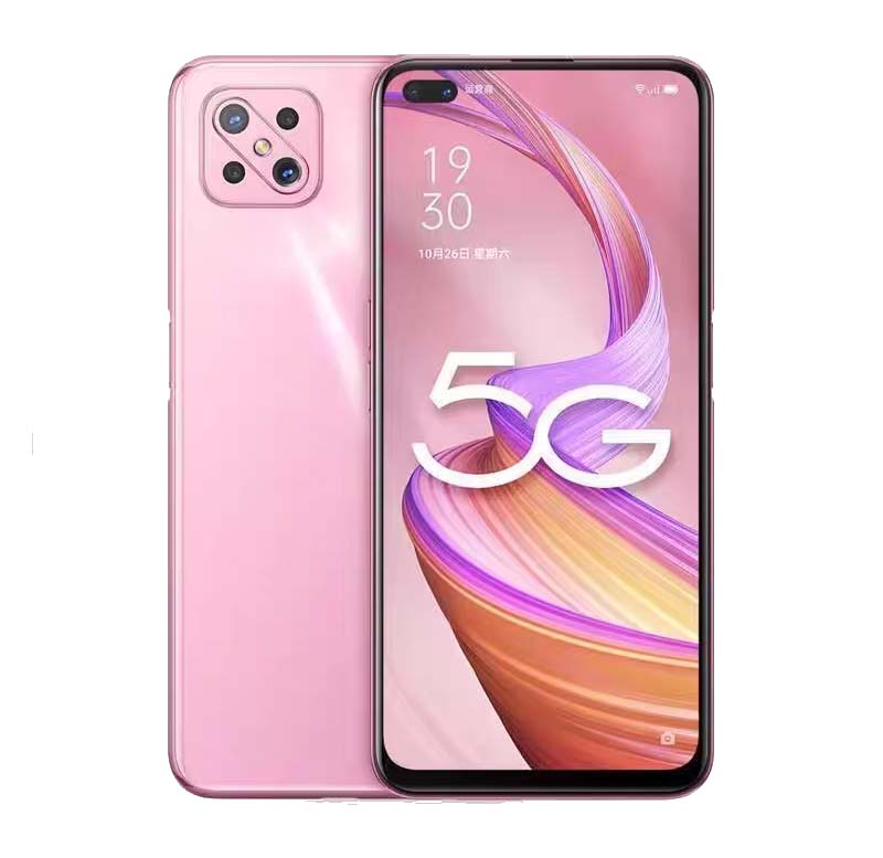 Refurbished OPPO Reno4z A92s Smart Phone  256GB 128GB+8GB 6.5" 4000mAh Fingerprint unlock phone Dual SIM 5G 6.4" without phone RefurbishedPhone